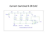 Current-Switched R-2R DAC