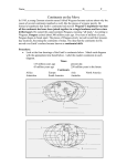 Continents on the Move - westerville.k12.oh.us