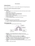 Electrochemistry Oxidation-Reduction: Review oxidation reactions