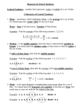 Measures of Central Tendency Central Tendency – number that