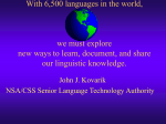 Unlocking and Sharing LTCL Linguistic Knowledge