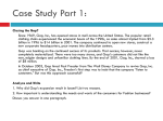 Case Study Part 1 - Montgomery County Schools