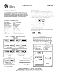 RADIO RECEIVER RHRFSPW Button select Format and protocol