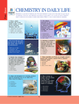 CHEMISTRY IN DAILY LIFE