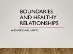 Boundaries