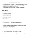 Genetics Concept Check Answers Concept Check 10.1 Particulate