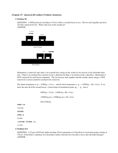 Chapter #7 Giancoli 6th edition Problem Solutions