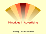 Minorities in Advertising