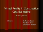 Virtual Reality in Construction Cost Estimating By Mandy