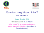 Finite T Dynamics of 1D Integrable Systems