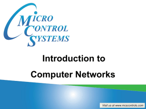 Introduction to Computer Networks