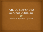 Why Do Farmers Face Economic Difficulties?