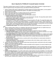 How to Specify the TS1100-AC Crosswalk System Controller