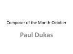 Composer of the Month