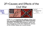 Causes and Effects of the Civil War