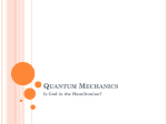 Quantum Mechanics