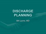 discharge planning