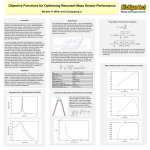 Objective Functions for Optimizing Resonant Mass Sensor