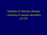 Anemia of Chronic Disease