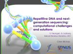 Repetitive DNA and next-generation sequencing