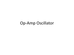 Op-Amp Oscillator