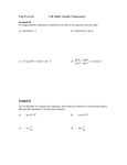 4.3B Right Triangle Trig