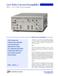 Low-Noise Current Preamplifier