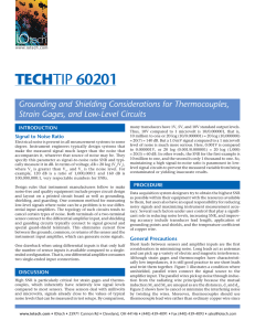 Grounding and Shielding Considerations