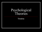 Psychological Theories