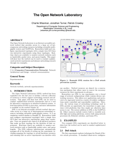 The Open Network Laboratory