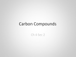 Carbon Compounds