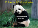 Chapter 7-3 Cornell Notes