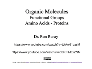 PowerPoint Presentation - Biochemistry