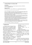 Acoustical Design of a Conference Hall