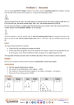 Problem 1 – Pyramid