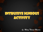 Intrusive Igneous Activity