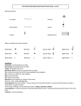 Matching Symbols crescendo decrescendo natural fermata accent