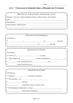 1.3.6 Structural Role of Biomolecules Worksheet