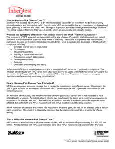 Niemann-Pick disease type C