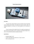 SOUND SENSOR MODULE