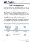 Organic Solvents- Safe Work Practices