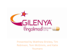 Fingolimod (Gilenya)