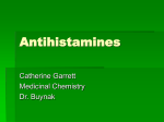 Antihistamines