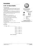 P2I2305NZ - 3.3V 1:5 Clock Buffer