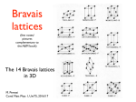 Bravais lattices