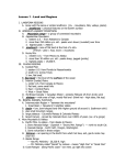 Lesson 1 - Land and Regions