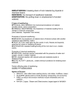 Examples of chemical weathering