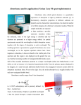 Absorbance and its application (Varian Cary 50 spectrophotometer)