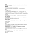 abiotic nonliving, physical features of the environment, including air