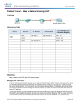 Packet Tracer – Map a Network Using CDP